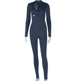 Fashion Women's Wear Tight Micro-elastic Jumpsuit